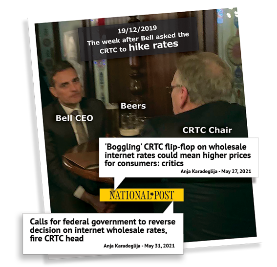 Is Big Telecom too cosy with the CRTC?